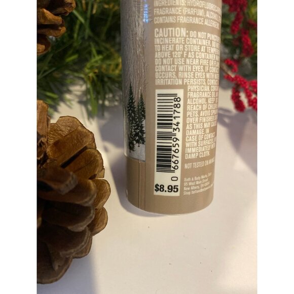Bath & Body Works “Snowflakes & Cashmere” NEW Single Wick Candle & Room Spray - Picture 8 of 8